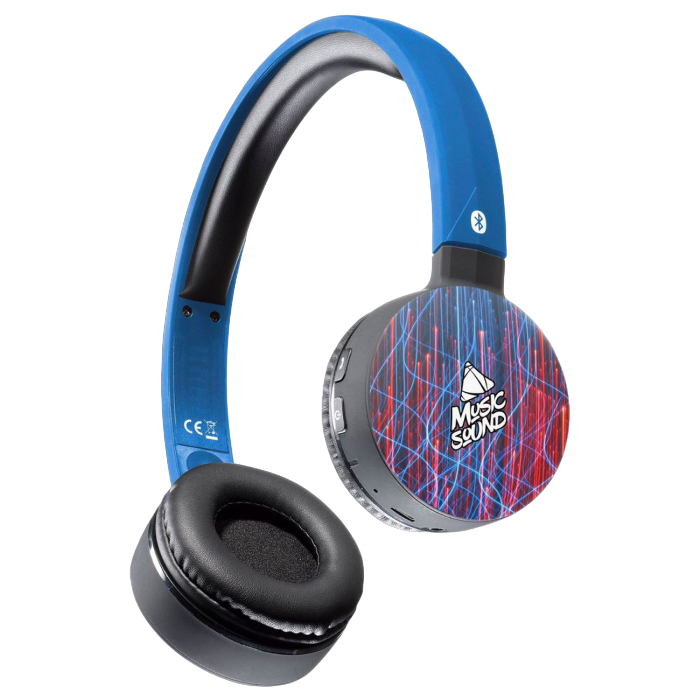 Bluetooth headset, Cellular MUSICSOUND Blue