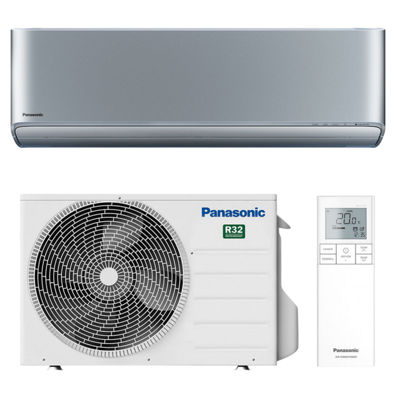Air conditioner Panasonic Etherea XZ25ZKEW, 9000 BTU, ECONAVI, nanoe-X, Silver