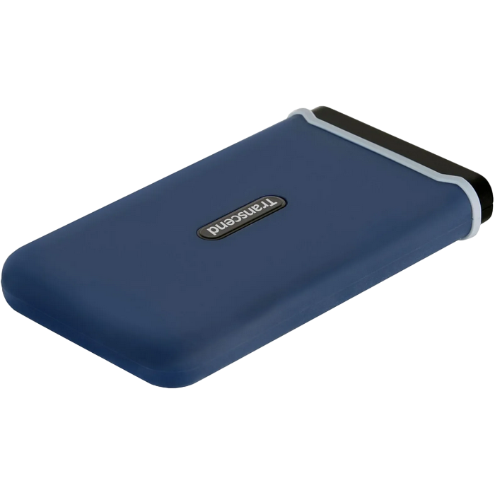 .500GB (USB3.1/Type-C) Transcend Portable SSD "ESD370C", N.Blue (96x54x12mm, 87g, R/W:1050/950MB/s)