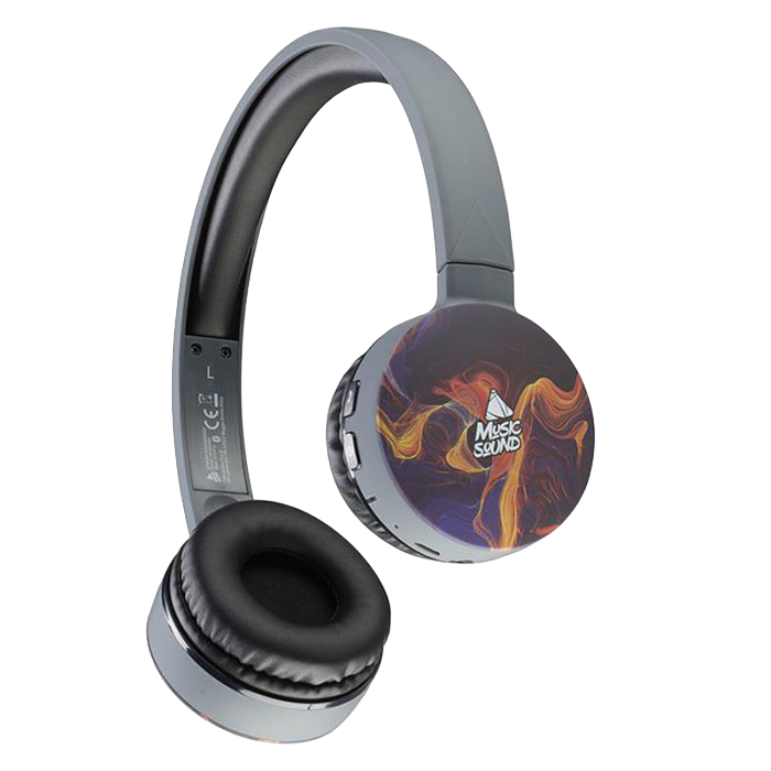 Bluetooth headset, Cellular MUSICSOUND, Grey Distorsion