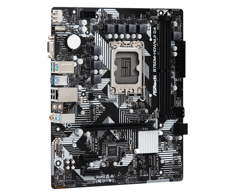 MB S1700 ASRock B760M-HDV/M.2 D4 mATX