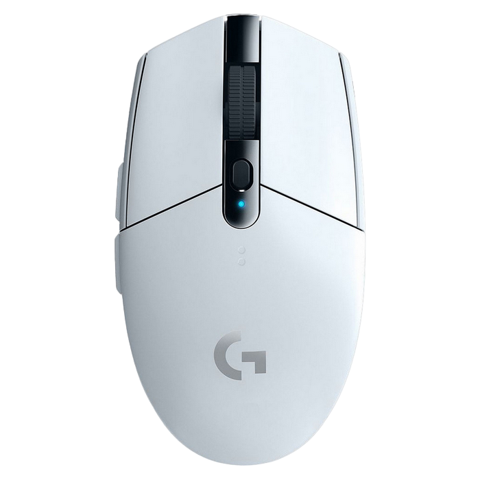 Gaming Wireless Mouse Logitech G305, 12k dpi, 6 buttons, 400IPS, 40G, 99g, 1000Hz, 250h, Ambidextrous, Onboard memory, 1xAA, 2.4Ghz, White