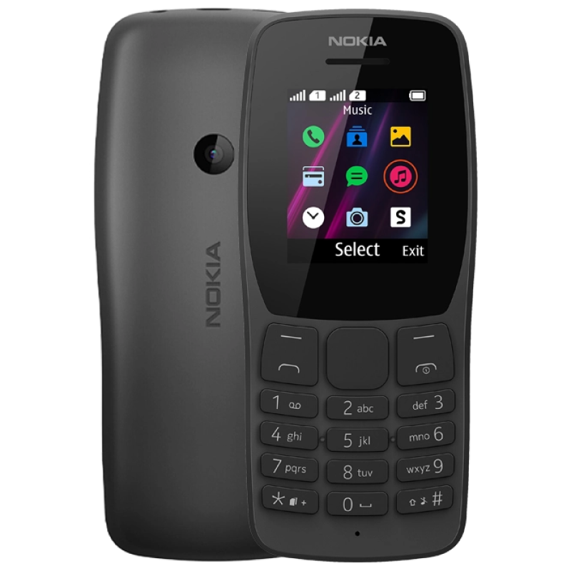 Mobile Phone Nokia 110 Black