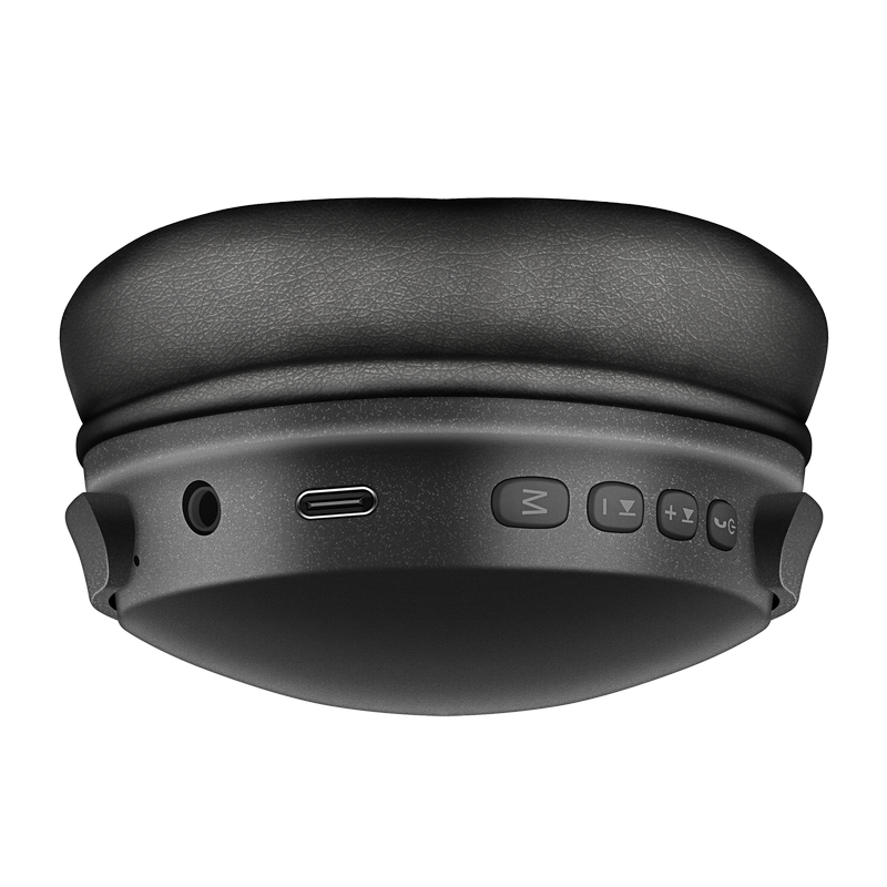 Bluetooth Headset SVEN AP-B545MV with Mic, Black, 3pin 3.5mm mini-jack