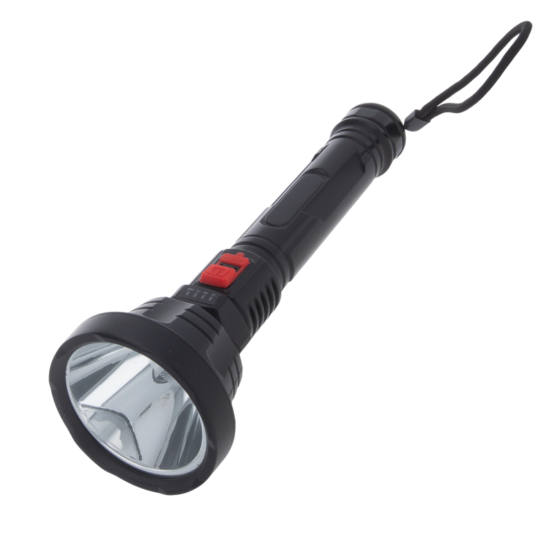 Forever Light LED flashlight TORCH 1800mAh 600lm FLF-04, Black