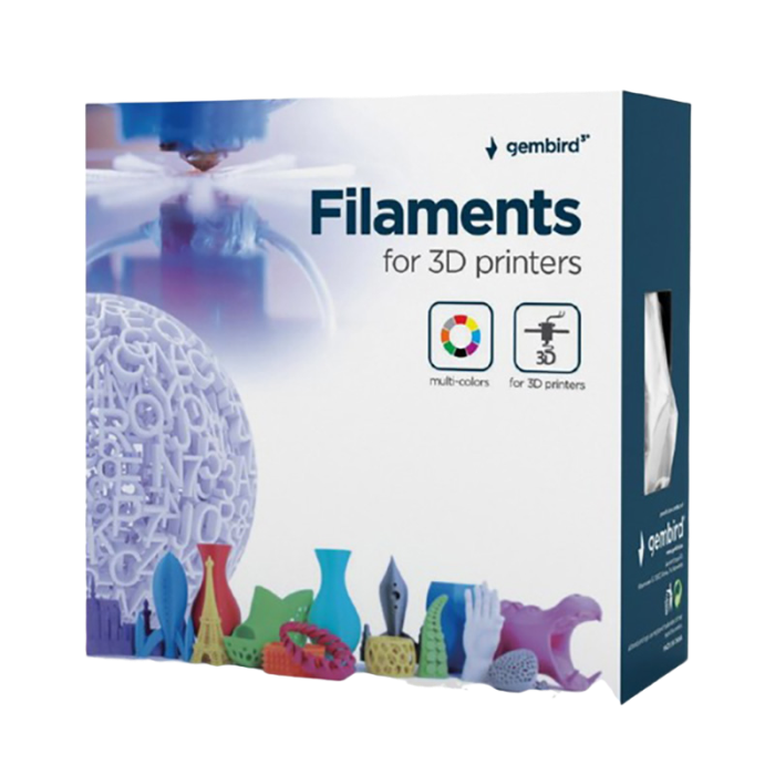 ABS 1.75 mm, Blue to White Filament, 1 kg, Gembird, 3DP-ABS1.75-01-BW