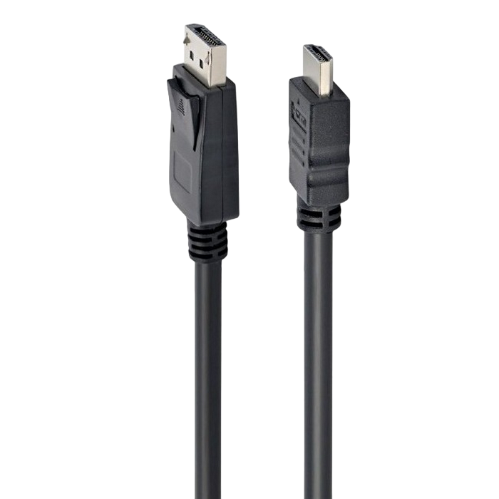 Cable DP to HDMI 10.0m Cablexpert, CC-DP-HDMI-10M