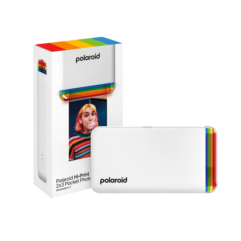 Imprimanta de film Polaroid HiPrint Generation 2 2x3 Pocket Photo Printer-White