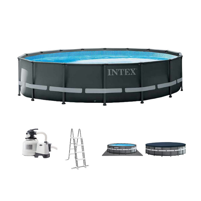 Intex 26330 Piscina Carcas Metalic ULTRA XTR FRAME 549x132cm, 26423L