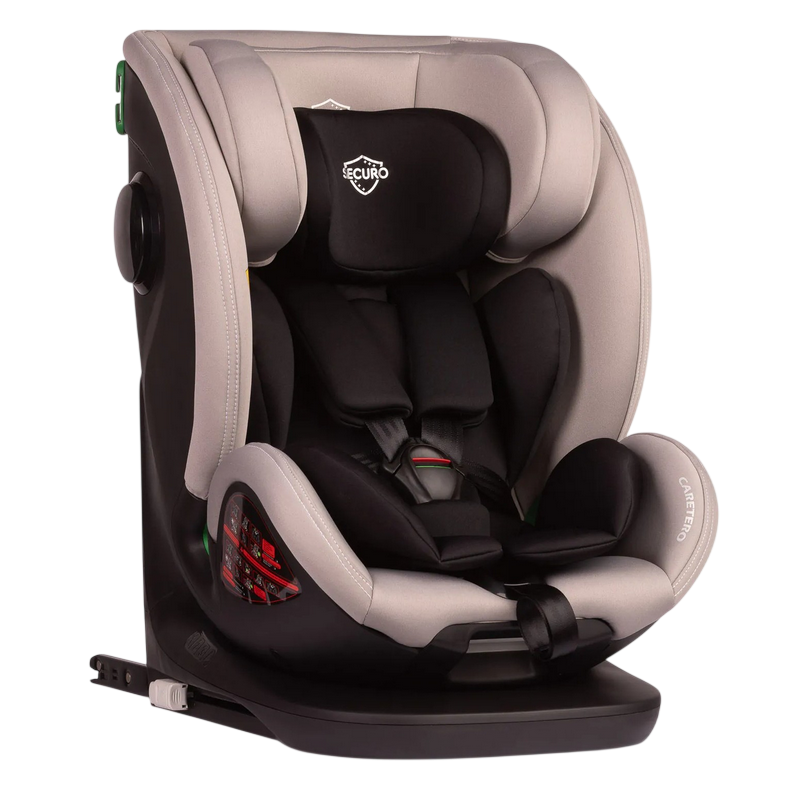 Scaun Auto Caretero SECURO I-SIZE LIGHT GREY (40-150)