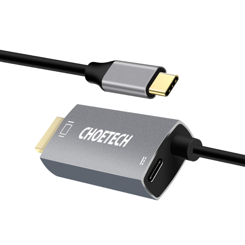 CHOETECH USB-C to HDMI 1.8m Cable with PD Charging 4K*2K@60HZ, XCH-M180