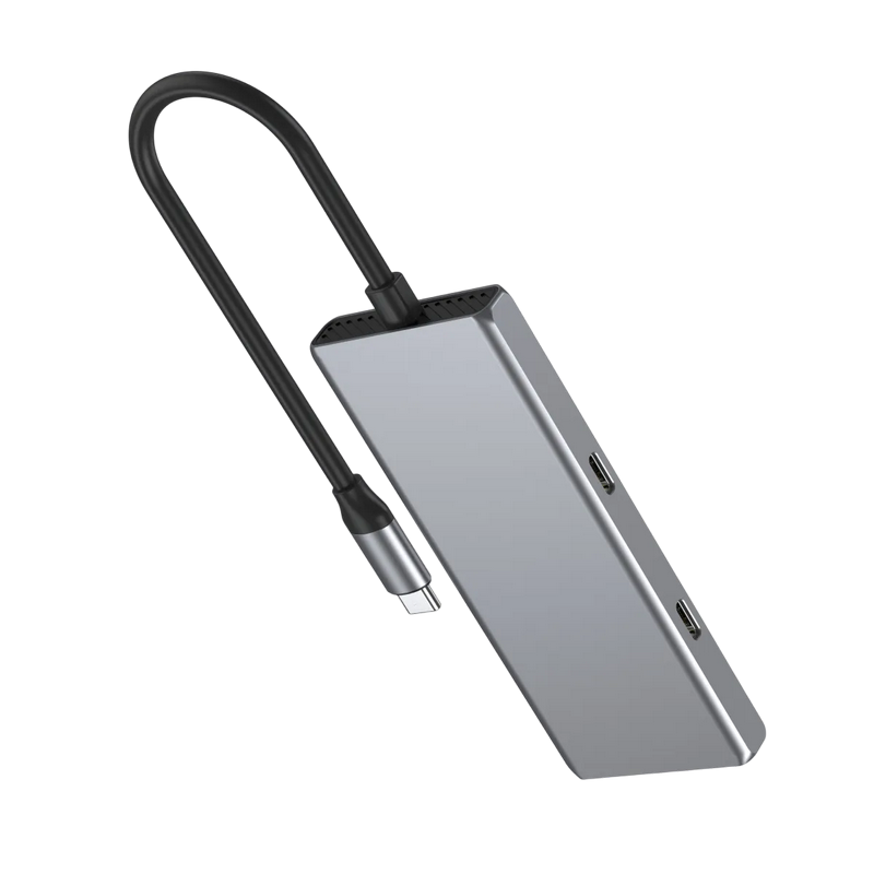 Type-C 3.1 USB Hub, 4-port Output: 2 x USB2.0, 2 x Type-C, Gembird "UHB-CM-U310-A2C2-01"