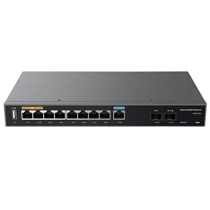 Gigabit VPN Router Grandstream "GWN7003 ", 9xGbit WAN/LAN, 2xGbit SFP, USB, PoE In/Out, Controller