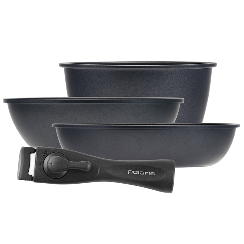 Frypan & Pot Set Polaris EasyKeep-14DG