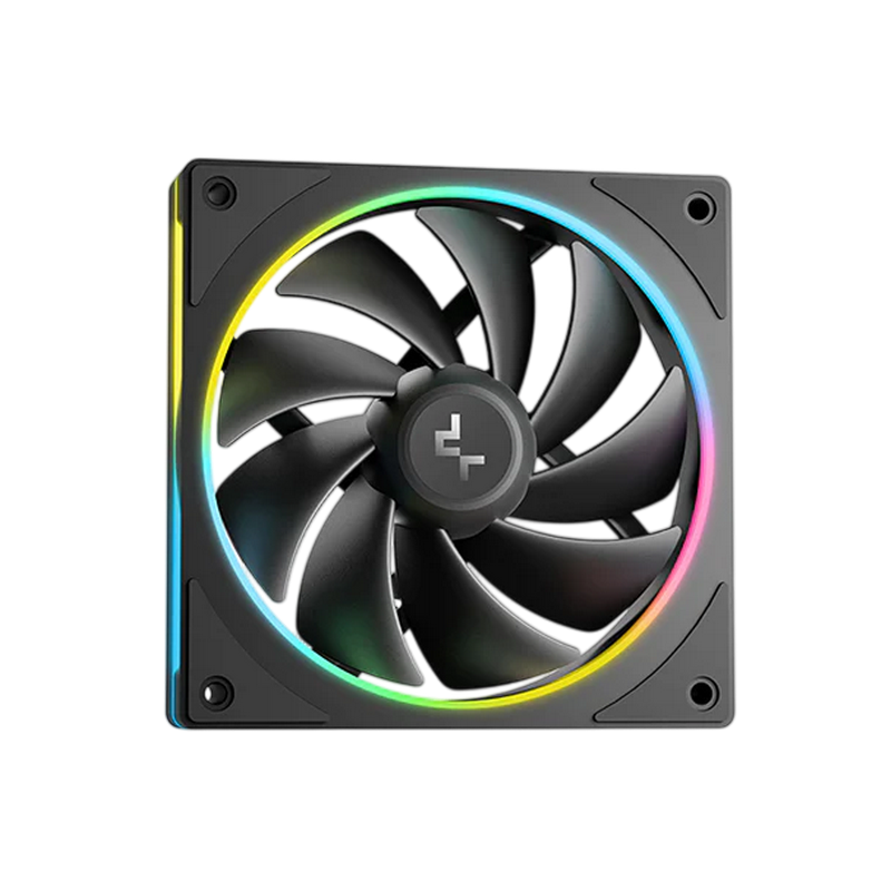 AIO Liquid Cooling Deepcool "LE240 PRO" (<36.07dBA, 400-2400RPM, 66.23CFM, 2x120mm, 2500-3400 RPM, ARGB, 1347g.) Black