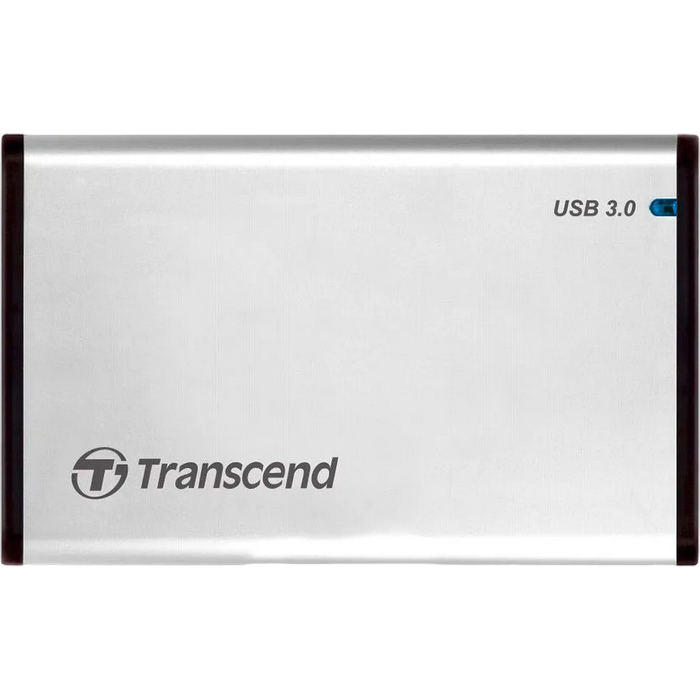 2.5" SATA HDD/SSD External Case (USB3.0) Transcend StoreJet "TS0GSJ25S3", Aluminum, UASP Support