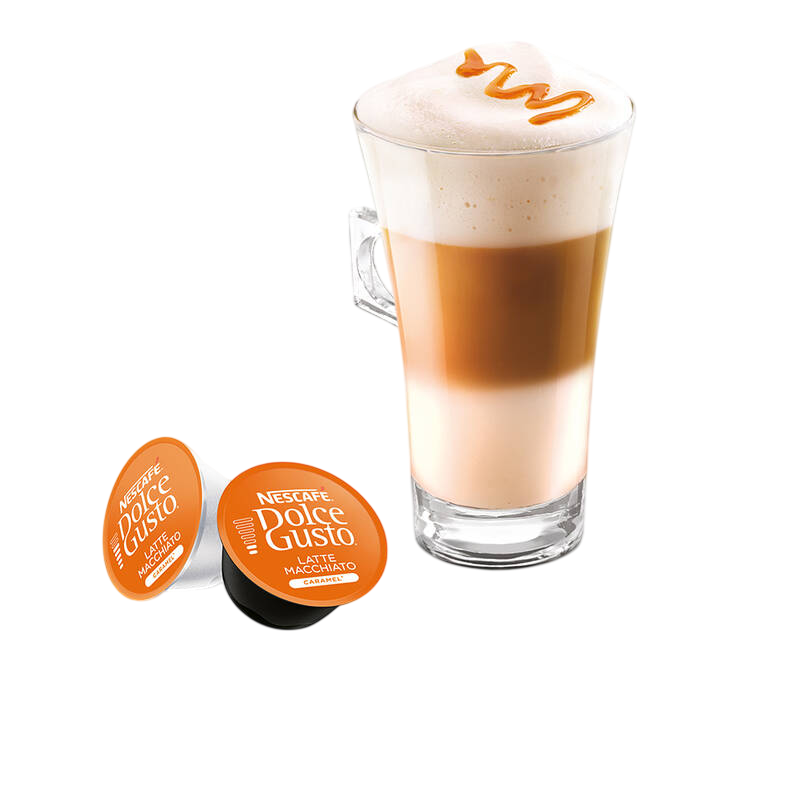 Cafea Nescafe Dolce Gusto Latte Macchiato Caramel 145,6g (16cap)