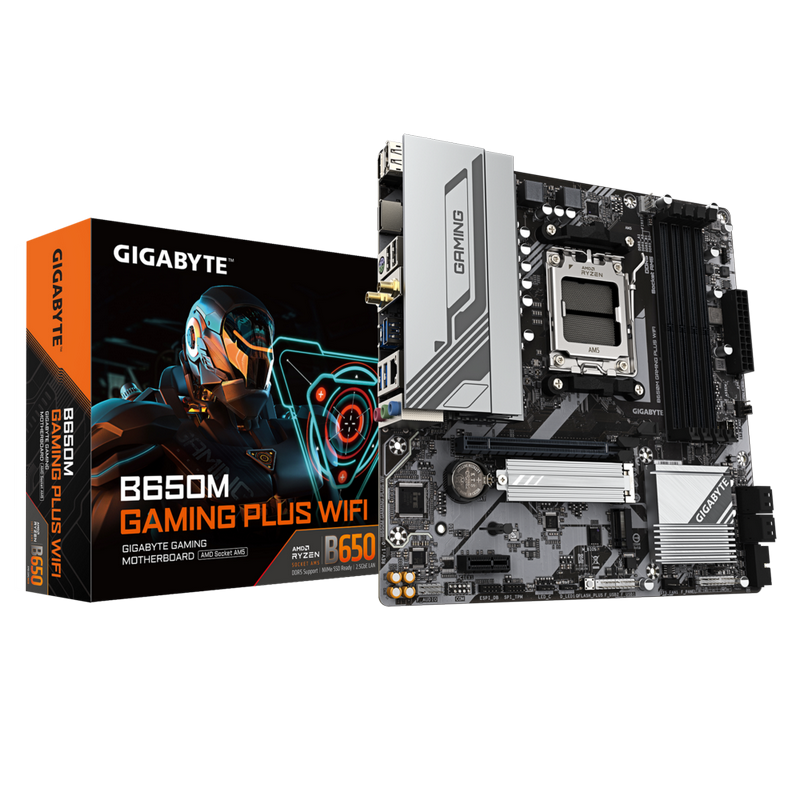 MB AM5 Gigabyte B650M GAMING PLUS WIFI mATX
