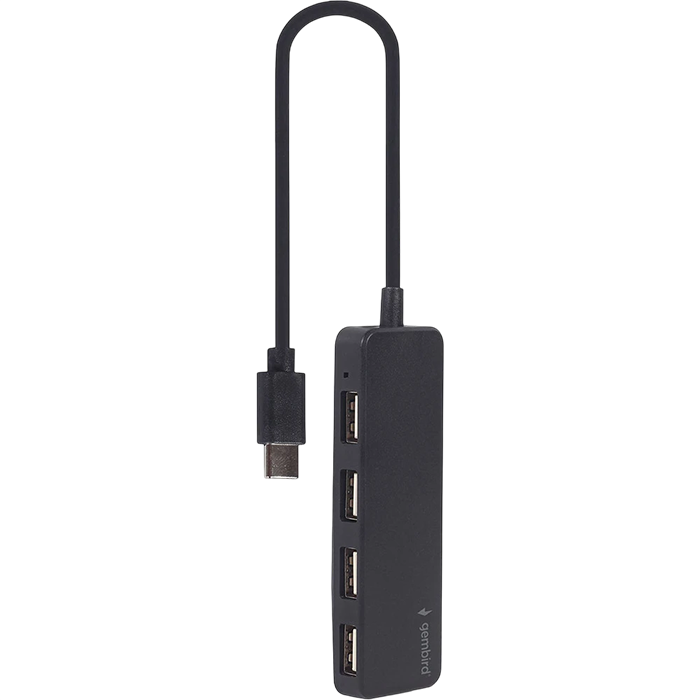 Type-C 3.1 USB Hub, 4 x USB2.0, Gembird "UHB-CM-U2P4-01"