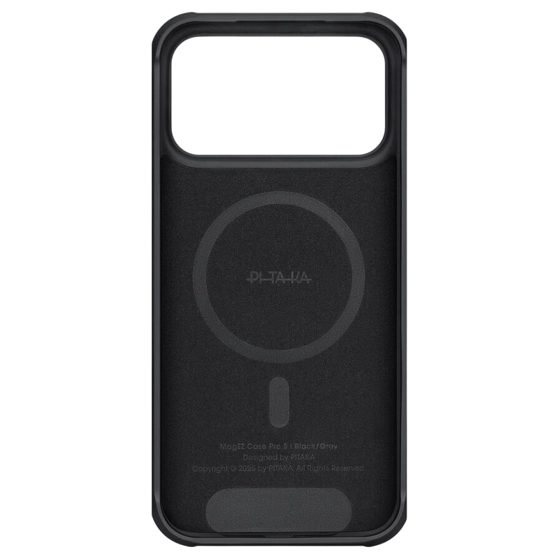Pitaka Apple iPhone 17 Pro Aramid ProGuard 600D, Black/Gray