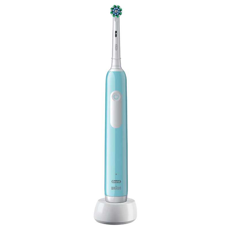 Electric Toothbrush Braun D305.513.3 Pro Series 1 Caribbean Blue Cross Action