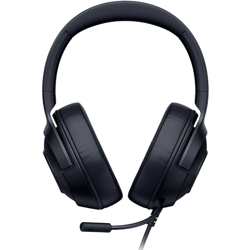 Gaming Headset Razer Kraken X Lite, 40mm drivers, 12-28kHz, 32 Ohm, 109db, 230g, Cardioid microphone, v7.1, 1.3m, 3.5mm, Black