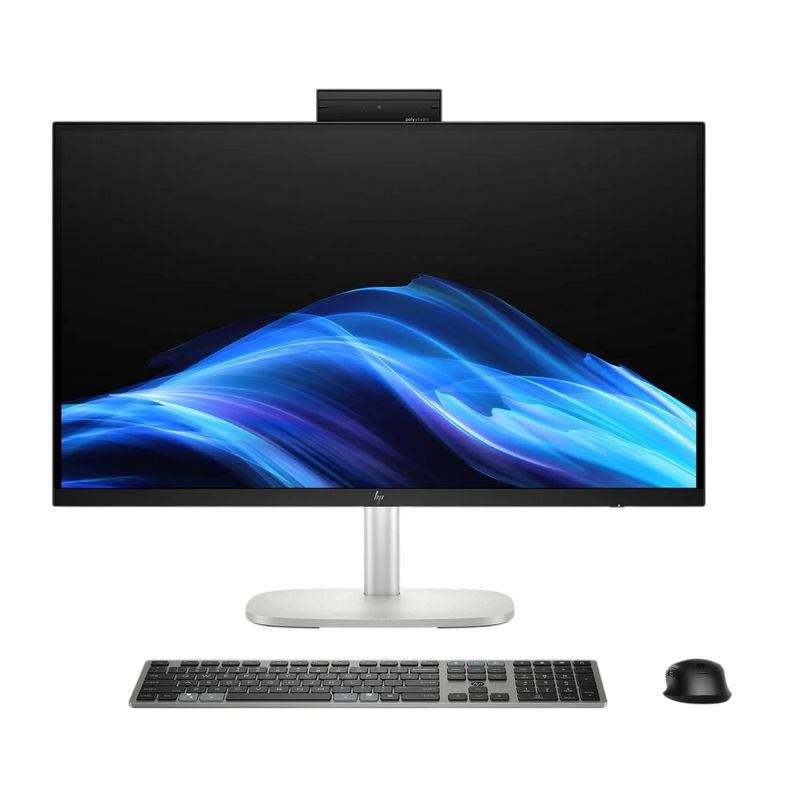 HP EliteStudio 8 AiO G1i 27 Silver (27" QHD IPS 300nit Intel Core Ultra 7 265 2.4-5.3GHz, 32GB, 1TB SSD, Wireless Rechergable KB&MS, FreeDOS)