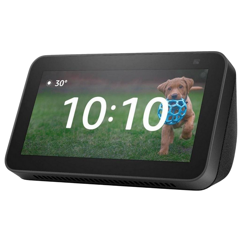 Amazon Echo Show 5 (2rd Gen) Smart Display and Alarm Clock, Charcoal