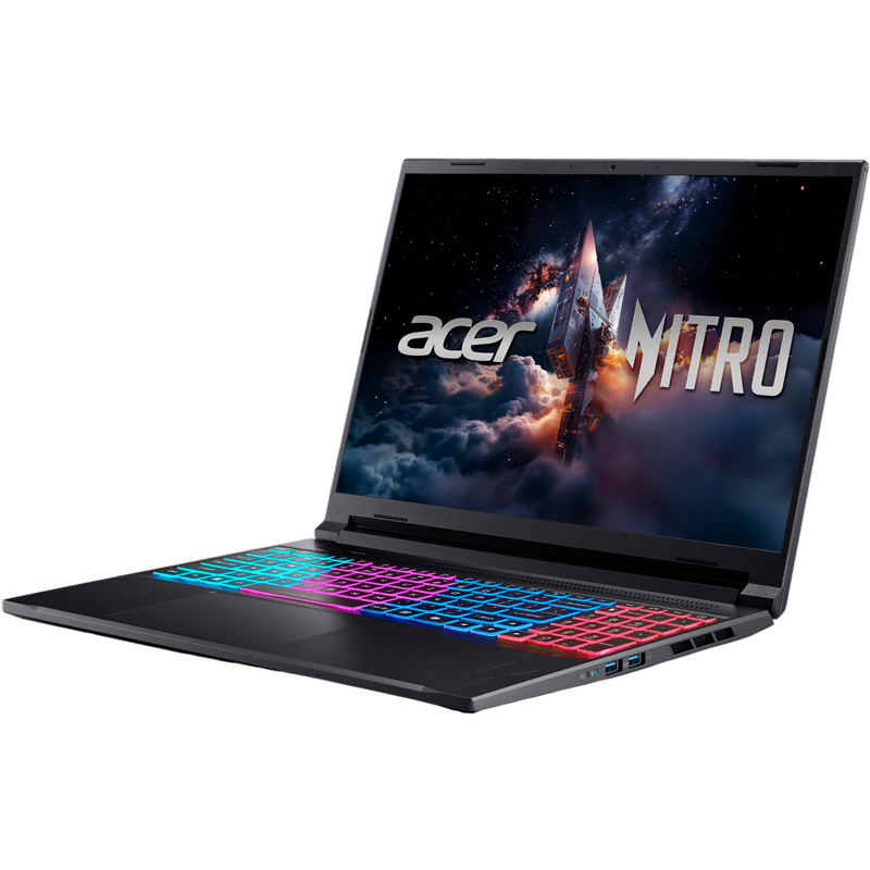 NB Acer 16.0" Nitro V 16S AI ANV16S-41 Black (Ryzen 7 260 16Gb 512Gb 5050 8Gb)