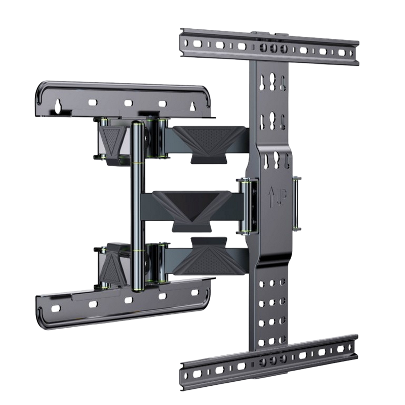 Wall Mount Gembird "WM-65ST-01" Black 32"-65", 36kg, VESA:up 400x400, Wall dist:23 - 284mm ±25°,±5°