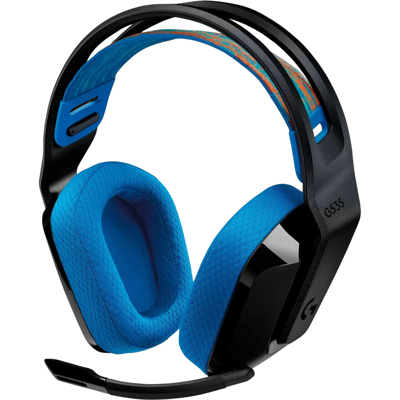 Gaming Wireless Headset Logitech G535 Lightspeed Console, 40mm drivers, 20-20kHz, 36 Ohm, 87,5dB, 236g, 33h, On-Ear Controls, 2.4 Ghz, Black