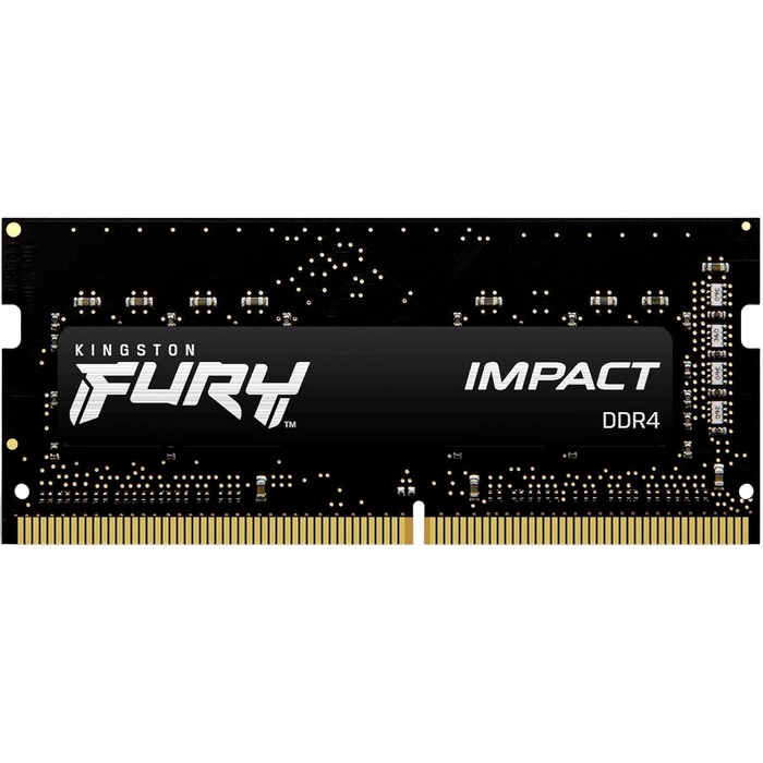 32GB DDR4-3200MHz SODIMM Kingston FURY Impact (Kit of 2x16GB) (KF432S20IBK2/32), CL20, 1.2V, XMP