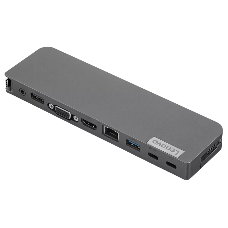 Lenovo Thinkpad USB-C Mini Dock, 1xUSB 3.1, 1xUSB 2.0, 1xUSB-C, 1xRJ45, 1xHDMI, 1xVGA, 1xAudio