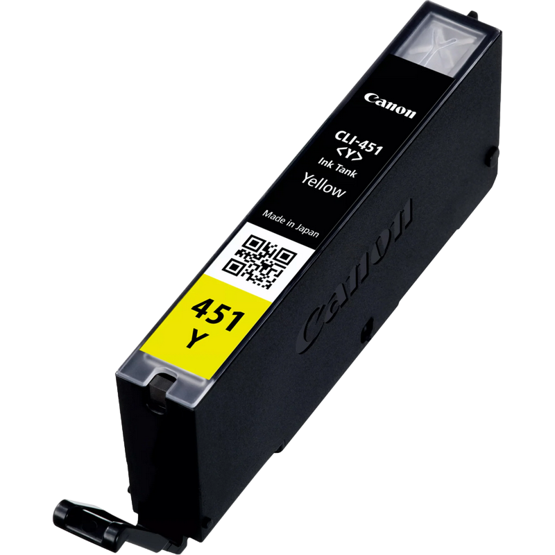 Ink Cartridge for Canon CLI-451, yellow Compatible