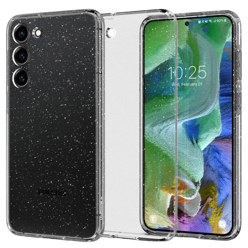 Spigen Samsung S23+, Liquid Crystal, Glitter Crystal