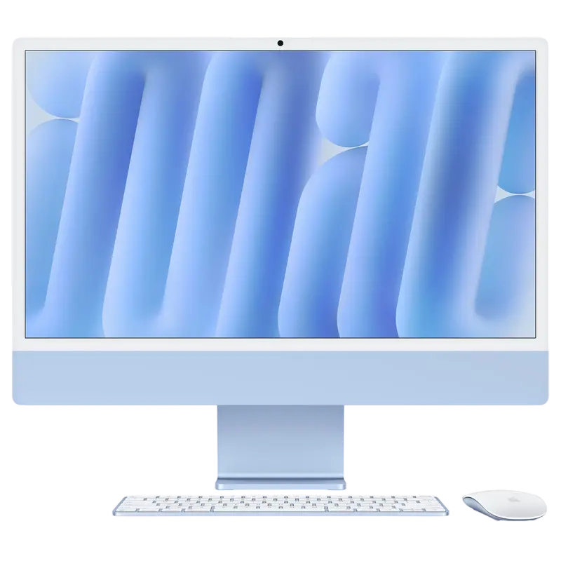 Apple iMac 24" Z1E5000JW Blue (M4 8-core CPU and 8-core GPU 16GB 512GB SSD)