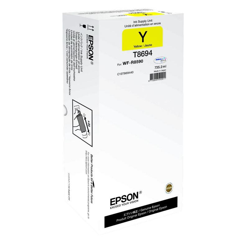 Ink Supply Unit Epson C13T86944N, XXL Yellow