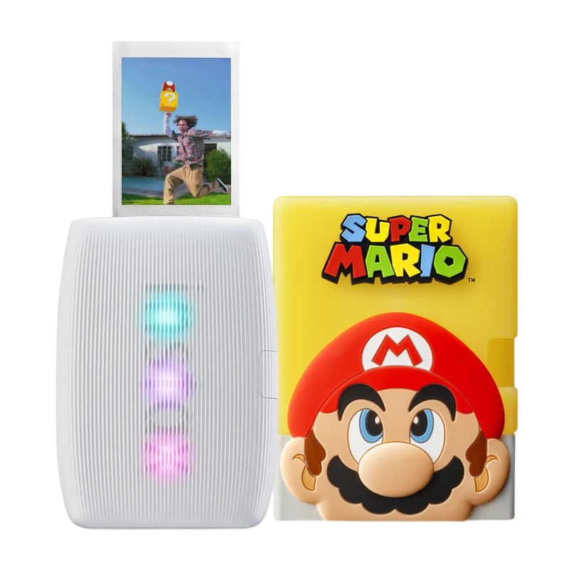 Imprimanta Foto Fujifilm Instax Mini Link 3 Super Mario Edition, White