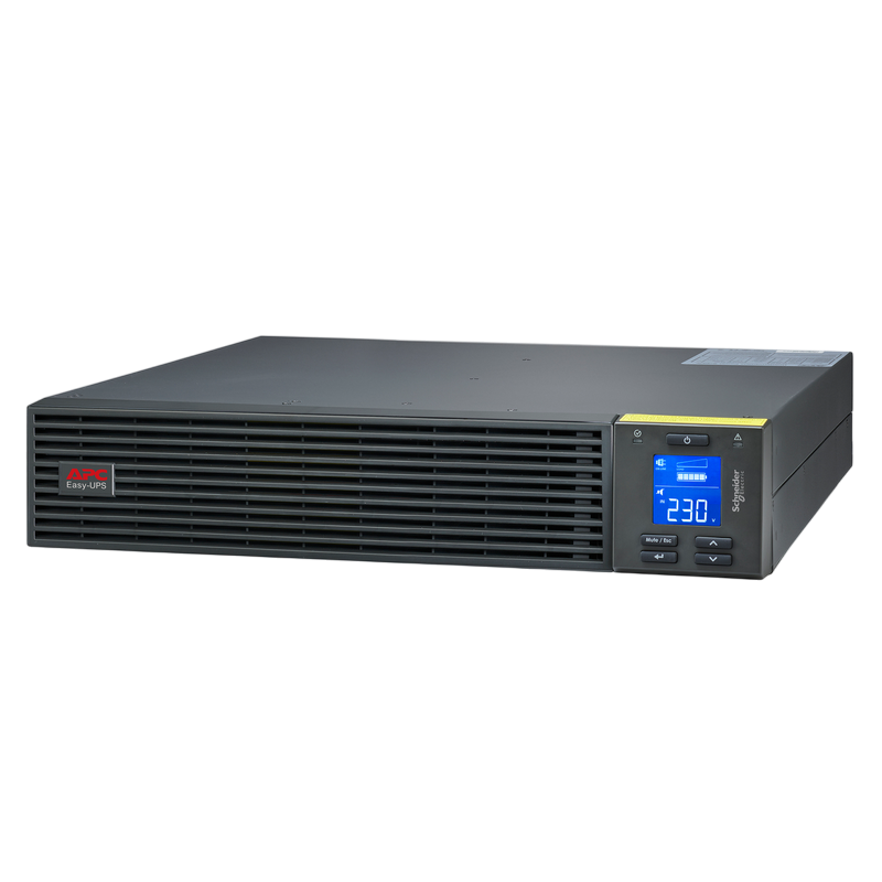 APC Easy UPS SRV2KRIRK-E 2000VA/1800W,Rack2U,Sinewave,Online,LCD,AVR,USB,RS232,Comm.slot,4*C13,Railkit