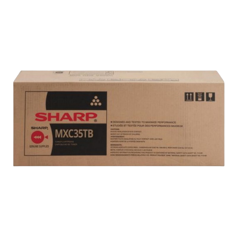 Toner Sharp MX-C35TB, Black