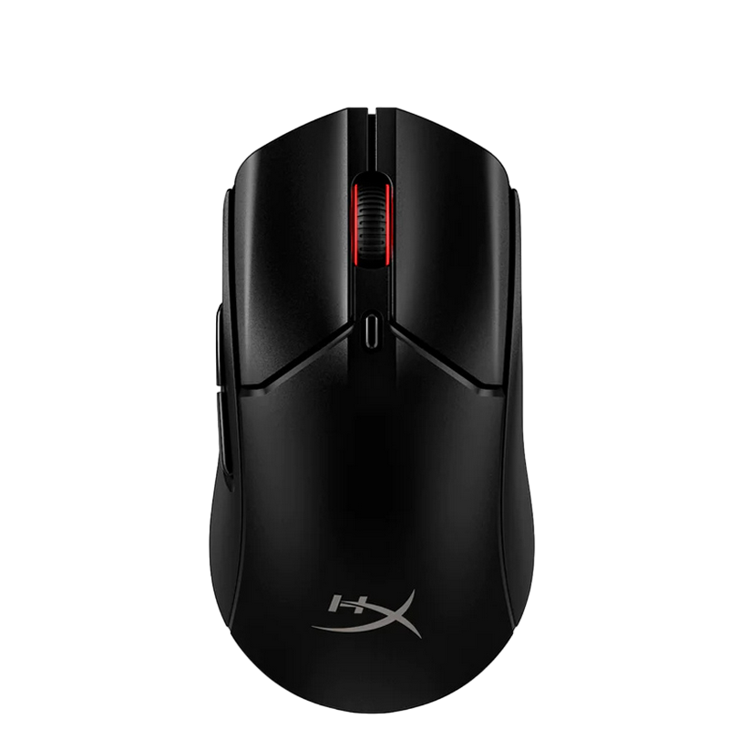 Gaming Wireless Mouse HyperX Pulsefire Haste 2, 26k dpi, 6 buttons, 650IPS, 50G, 61g, 100h, Ambidextrous, Onboard Memory, RGB, 1.8m, 2.4Ghz+BT, Black