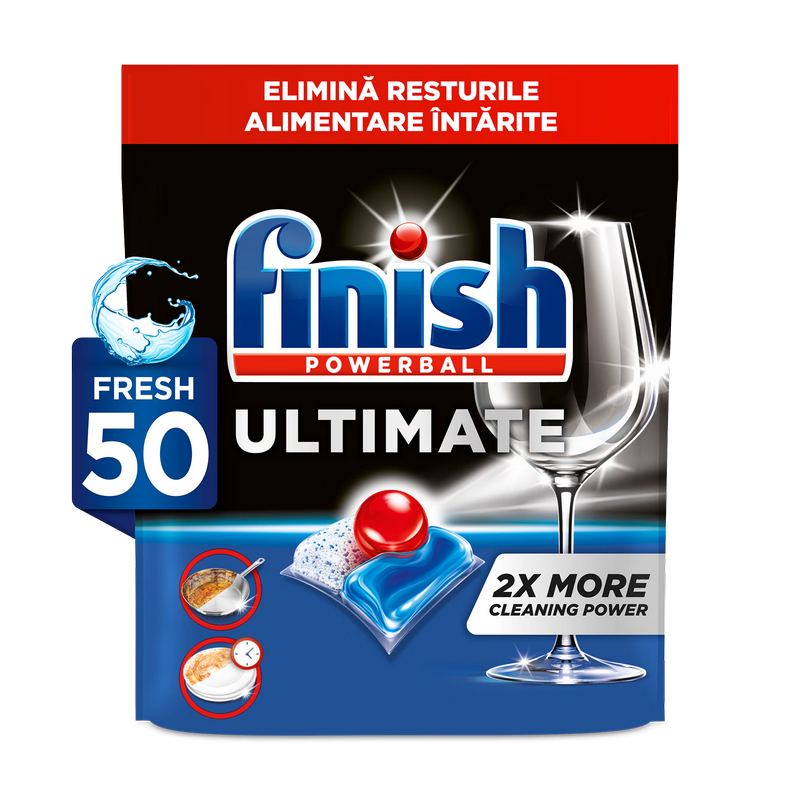 Dishwasher Capsules FINISH 50tab Ultimate Fresh