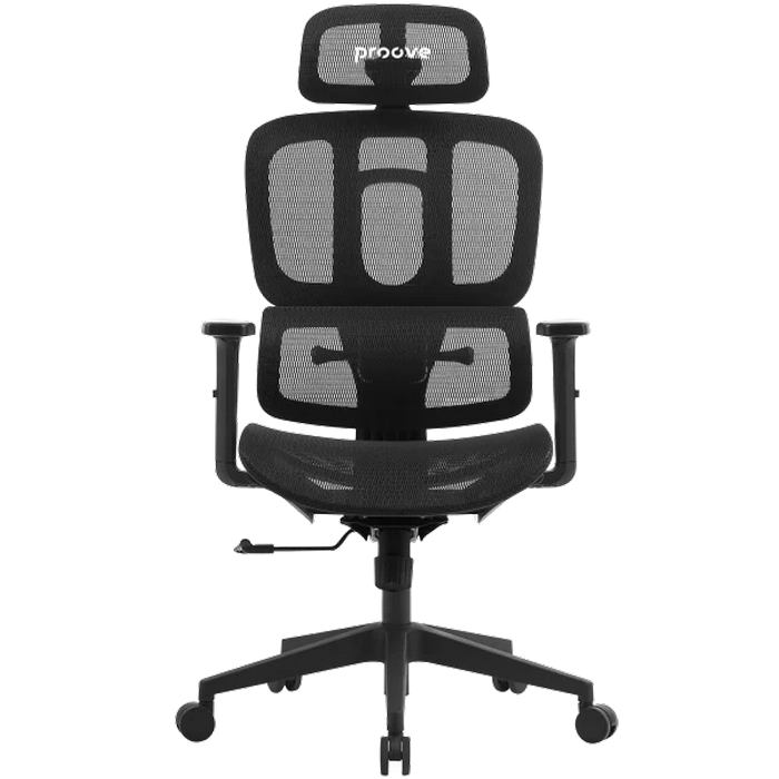 Chair Proove Gaming Ergonomic White-collar Black