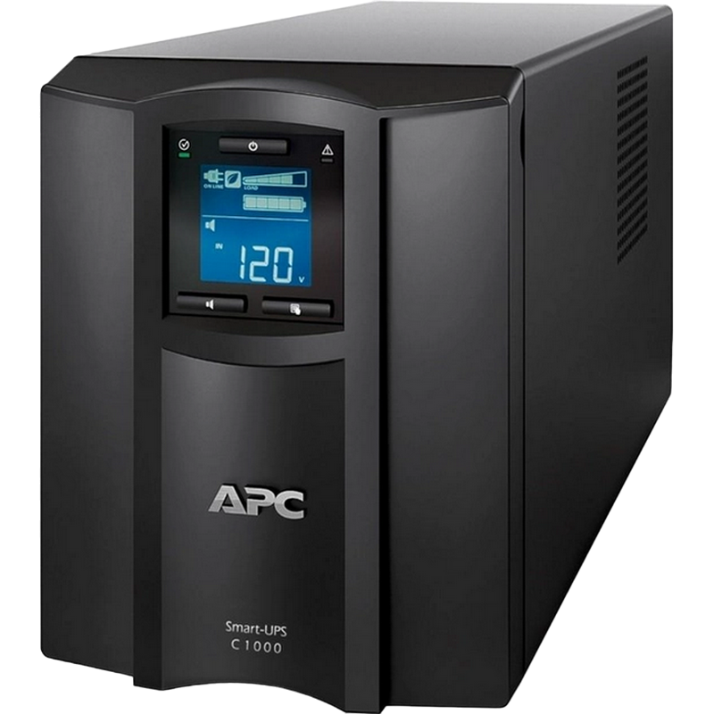 APC Smart-UPS C SMC1000IC 1000VA/600W, Tower, Sinewave, Line inter., LCD, AVR, USB, RJ45, 8*C13
