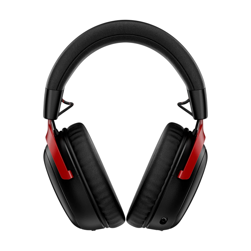 Gaming Wireless Headset HyperX Cloud III S, 53mm driver, 20-20k Hz, 64 Ohm, 112db, 346g, 120h, DTS,On-earcup control, Detachable Mic, 2.4Ghz,Black/Red