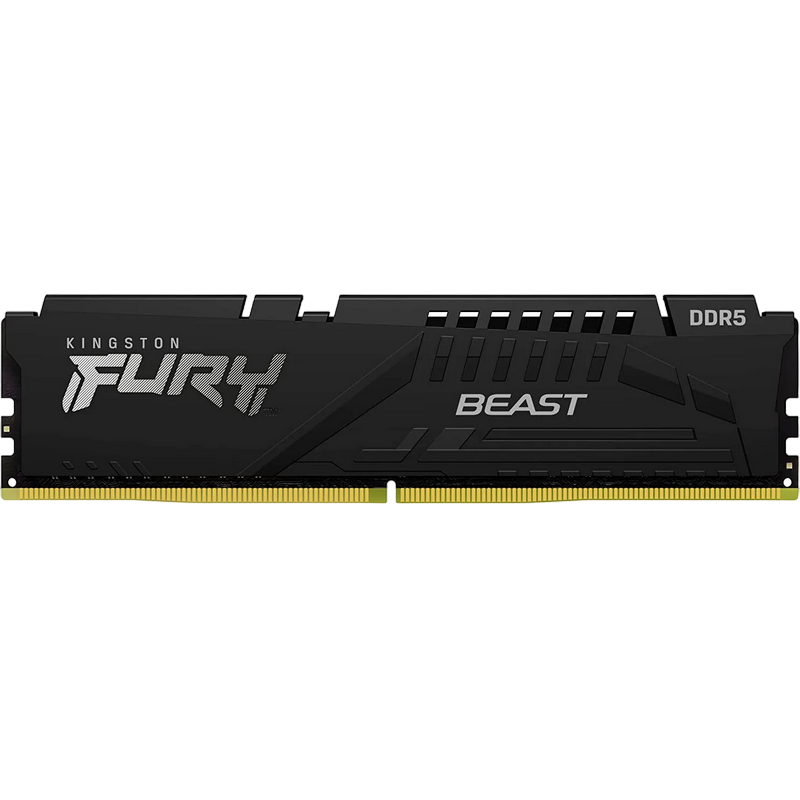 .8GB DDR5-6000MHz Kingston FURY Beast (KF560C30BBE-8), CL30-36-36, 1.4V, AMD EXPO 1.0/Intel XMP 3.0, Black