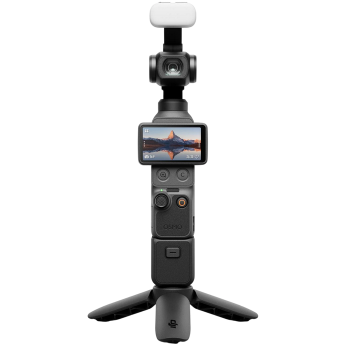Camera Action cu stabilizator DJI Osmo Pocket 4 Standard Combo, Black