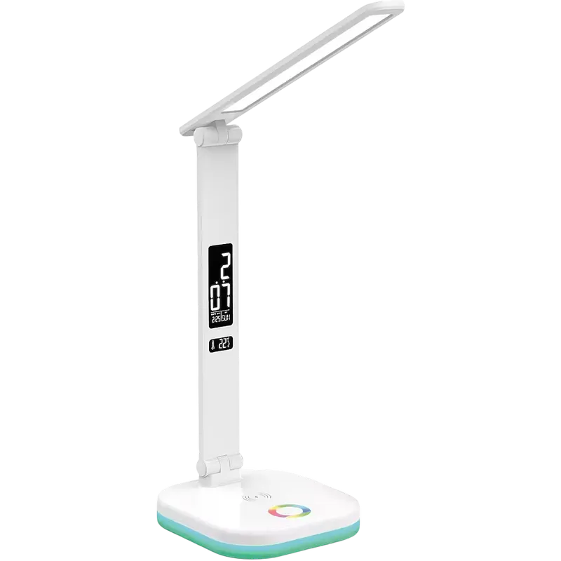 Lampa Led Platinet PDL711RGB Led Desk Lamp RGB Wireless Charging White (PDL711RGBW)