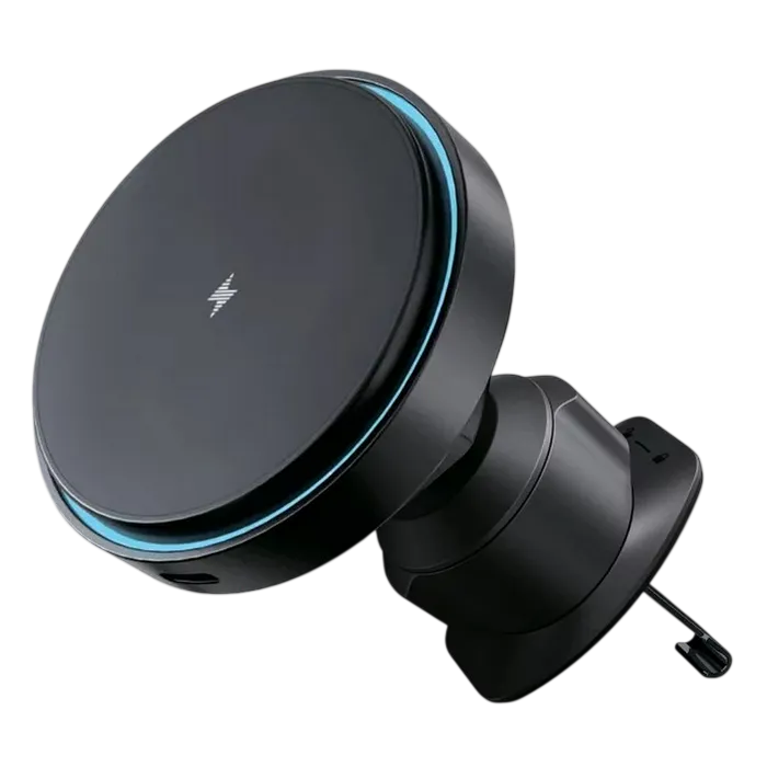 Car Mount With Wireless Charger Proove Light Circle 15W,Black