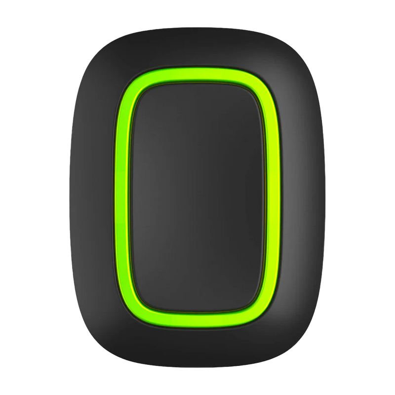 Ajax Wireless Security Alarm Button, Black